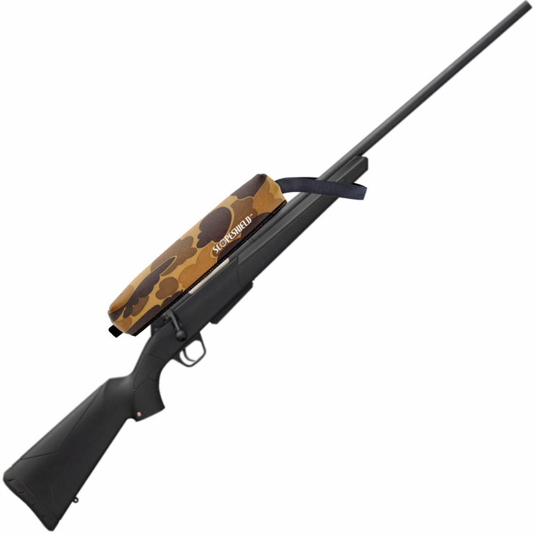 High Desert Brown Camo Neoprene Scope Cover