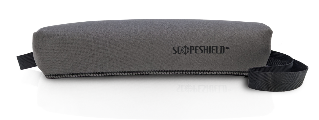A neoprene scope cover in sniper gray by ScopeShield